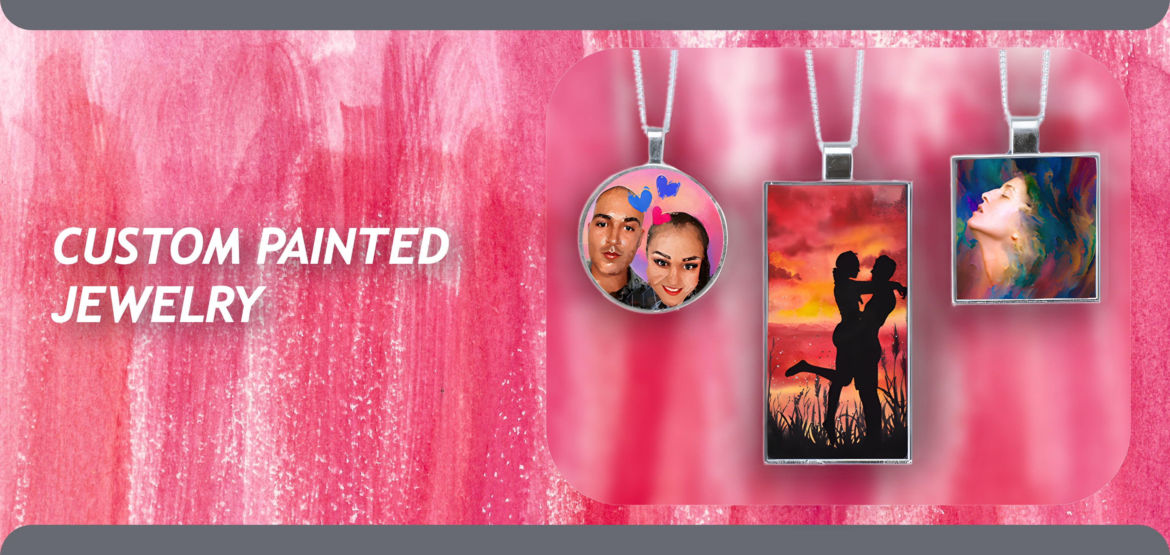 custom art pendants for loved ones