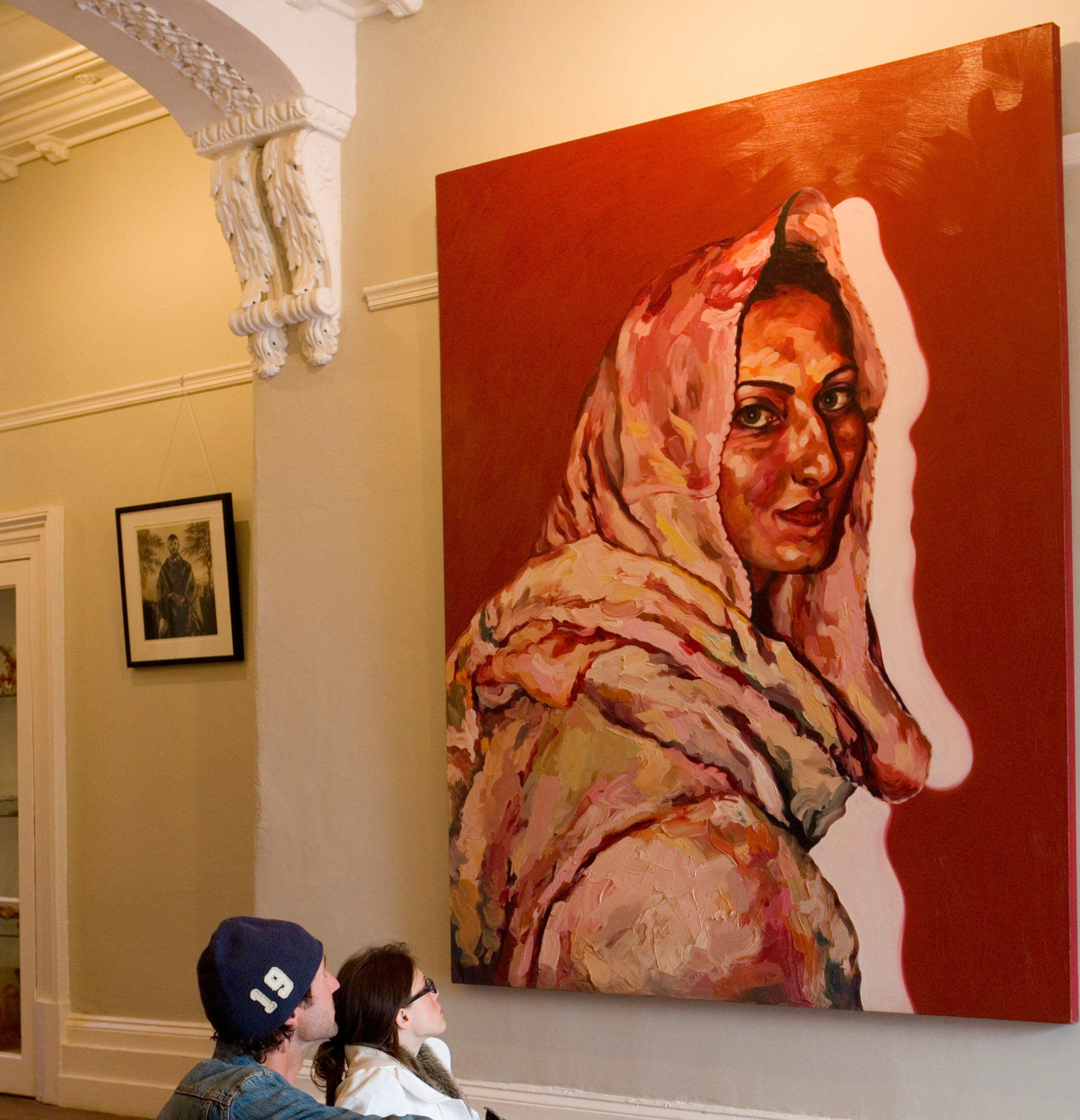 detailed art hand painted canvas home decor