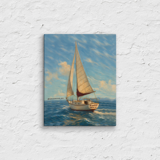 #1130 - Courier Sailboat