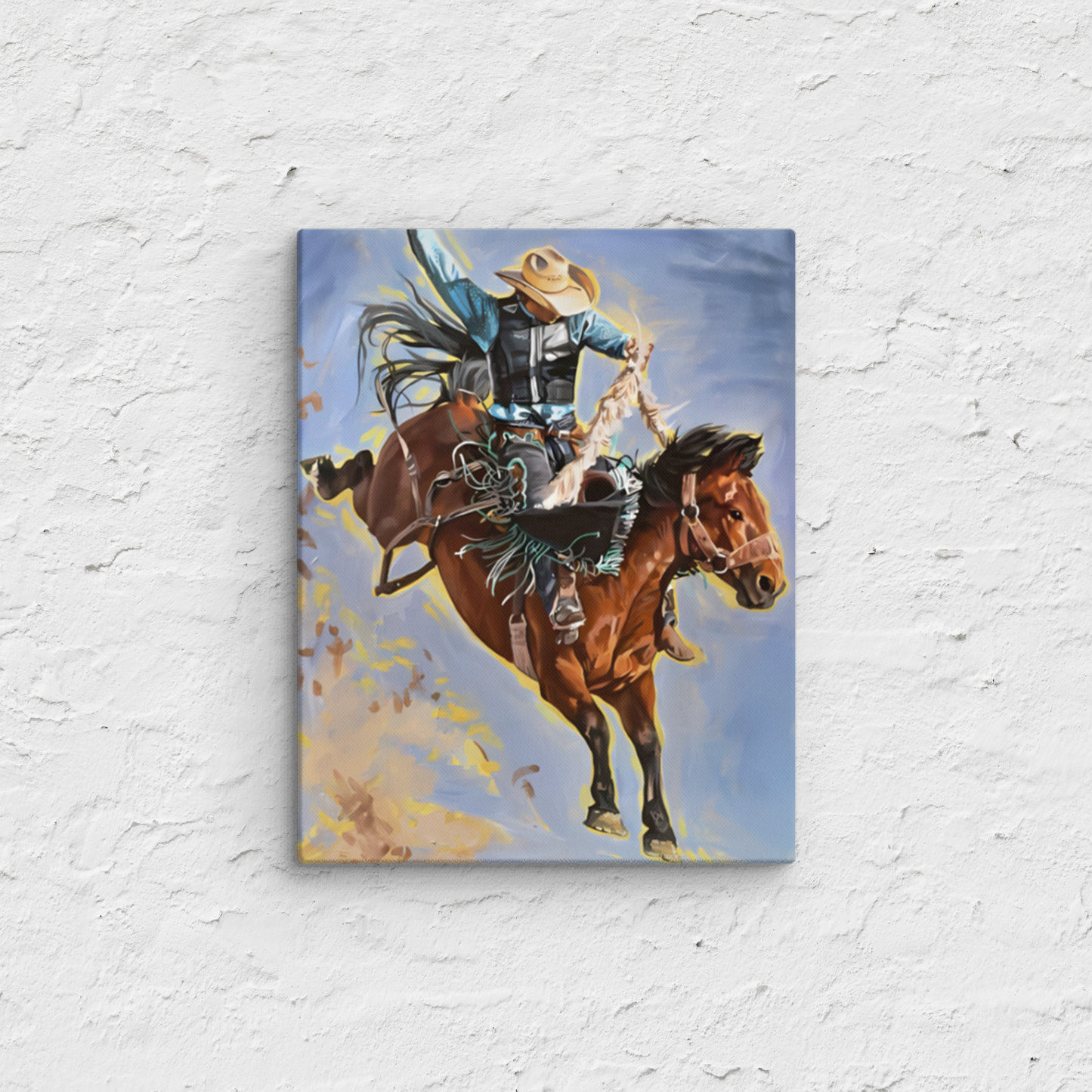 #1110 - Flying Cowboy