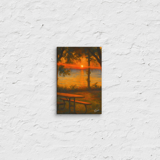 #1125 - Lakeside Sunset
